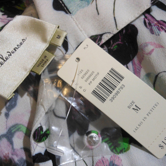 ANTHROPOLOGIE Floreat Romper M 6/8 NWT $128 Floral - Picture 8 of 8